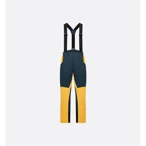 DIOR HOMME Men's Technical Performance Ski Pants with Suspenders Men BLACK